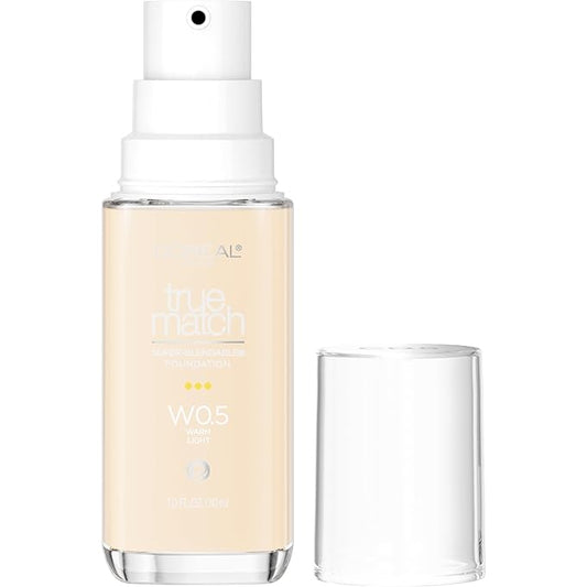 L'Oreal Paris True Match Super-Blendable Foundation, Medium Coverage 1 Fl Oz