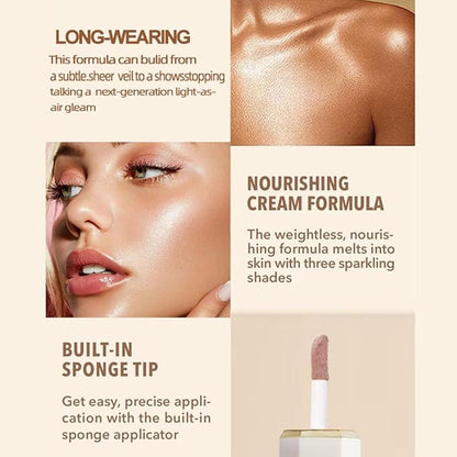 Liquid Highlighter Makeup, Long Lasting Liquid Luminizer for
