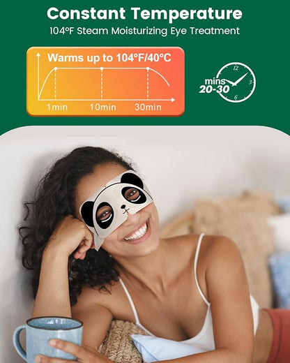 2024 New V-Shaped Lifting Chin & Neck Mask and Steam Eye Mask for Dry Eyes