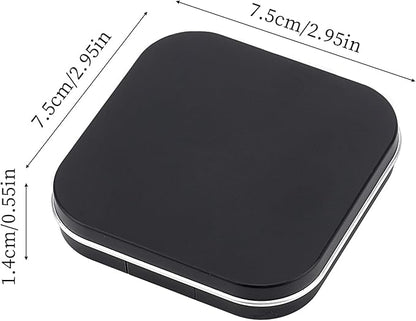 NICENEEDED 2 Pcs Empty Eyeshadow Palettes, 12 Grids