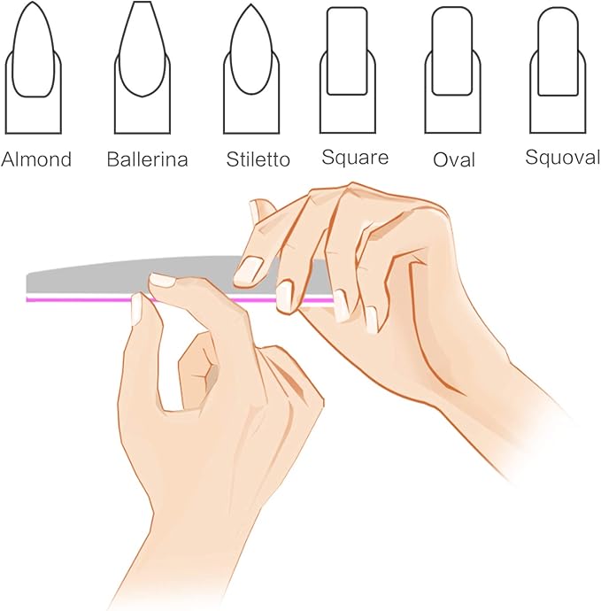 Canvalite 50 PCS Nail File