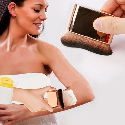 Yoseng 2-in-1 Self Tanner Brush Kit - For a Flawless and Easy Self-Tanning Experience