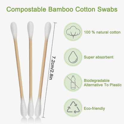 800 count cotton swabs for