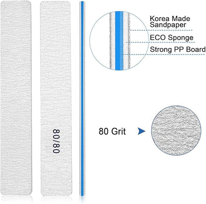 Nail file for acrylic nails