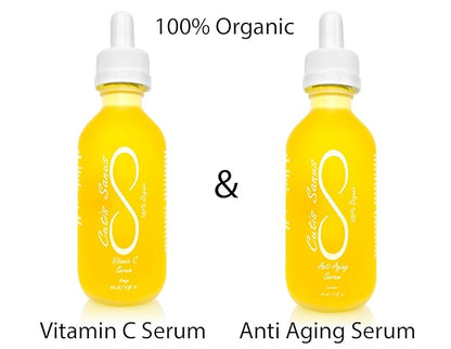 100% Organic Anti Aging Face Oil Line