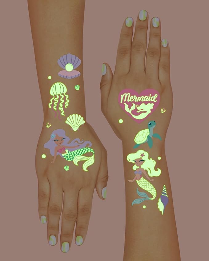 xo, Fetti Party Mermaid Glow in Dark + Crafts