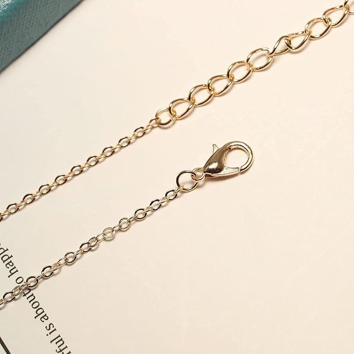 Boho Gold Y Necklace Double Star