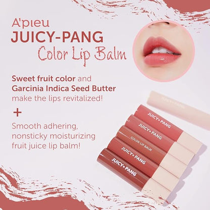 A'PIEU JUICY-PANG COLOR LIP BALM (CR02-JUJUBE) balm