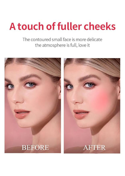 4 Color Milk Jelly Blush Stick, Cooling Water Cruelty Free.