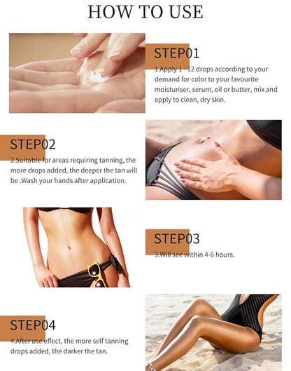 Tan Drops For The Body Illuminating