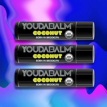 Organic Lip Balm, Coconut Flavor - Lips