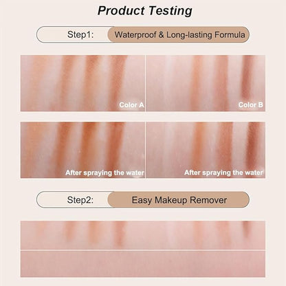 Contour and Highlight Palette Powder Contour Kit Concealing,
