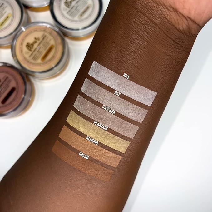 Beauty Bakerie Flour Setting Powder for Foundation, Loose Plantain (Caramel) 0.5oz
