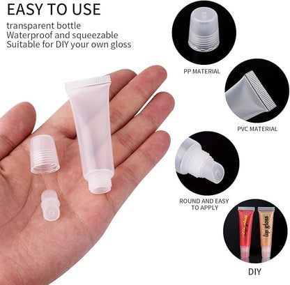 110Pcs 10ml Empty Tubes Lip empty lip gloss containers for Lip Gloss Balm Cosmetic