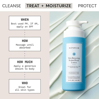 Naturium Skin-Renewing Retinol Body Lotion Jumbo,