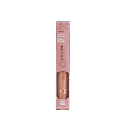 Mineral Fusion HydroShine Lip Gloss, Bondi, 0.15 Ounce Lip