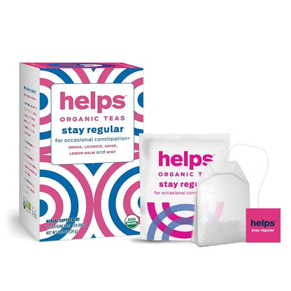Helps TEAS | Mix of Helps Detox Tea, Helps Happy Belly Tea and Helps Go Regular Tea | Facilitating Naturally Our Detox and Depurative Process | 16 Tea Bags Each |