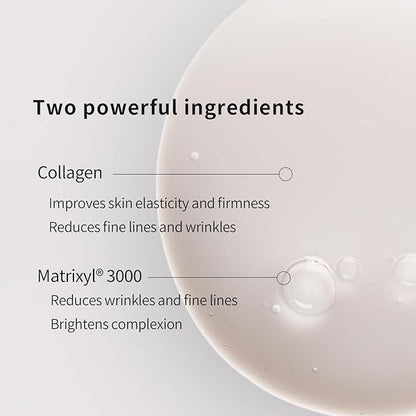 Complex Collagen Serum with Peptides (3oz) Lifting, Firming, and Skin-Supporting Formula for Plump, Youthful-Looking Skin, Easter Gift, Mother's Day Gifts