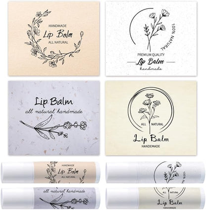 OLYCRAFT 100Pcs 4 Style Lip Balm