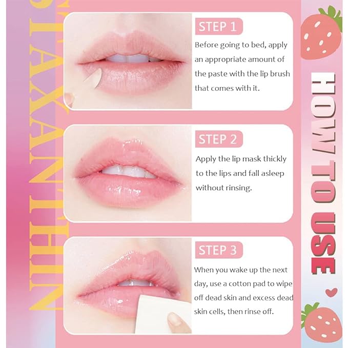 4 PCS Bee Lip Mask Balm Lines