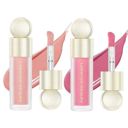2pc Liquid Blush,Soft Cream Face Blush,Natural Matte Finish