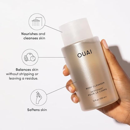 OUAI Body Cleanser, Dean Street - Foaming Body 10 Oz