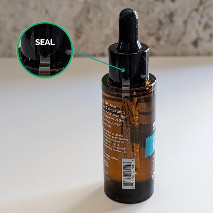 Youth Glow Balancing Serum – Organic, Face Serum with Tunisian Prickly Pear – Nourishing Omegas & Vitamin C for Oily, Blemish-Prone Skin – Cruelty-Free Skin Care by Mambino Organics, 1 fl oz