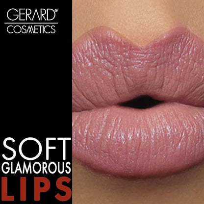 Gerard Cosmetics Lipstick Berry Smoothie | Berry Pink Lipstick with Luxe Cream Finish | Highly Pigmented, Smooth Formula with Hydrating Ingredients | Cruelty Free & Made in USA