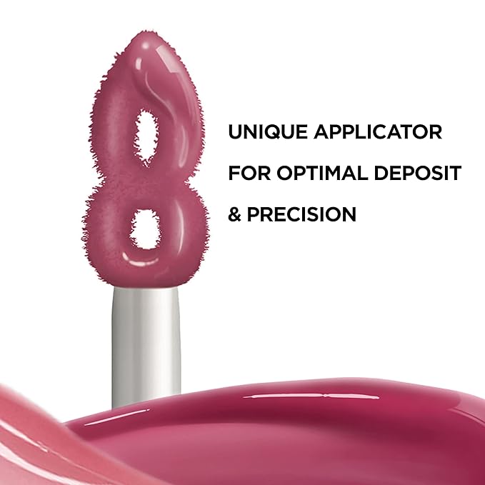 L'Oreal Paris Infallible Pro Gloss Plump Lip Gloss with Hyaluronic Acid, Long Lasting Plumping Shine, Lips Look Instantly Fuller and More Plump, Blossom, 0.21 fl. oz.