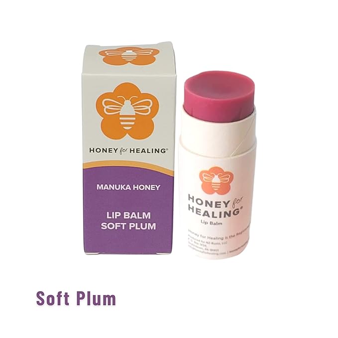 Lip Balm Moisturizer with Manuka Honey Plum)