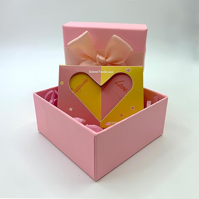 Heart Shaped Dual-use Deformable Lip Balm box，Gifts