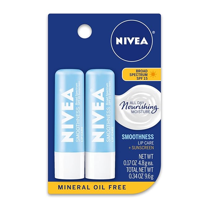 NIVEA Smoothness Lip Balm Dual Pack