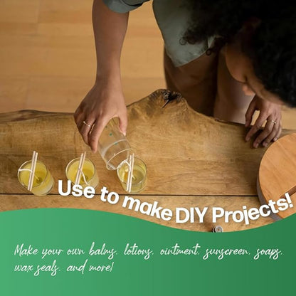 Yellow Beeswax Pellets 1lb (16oz), Pure, Lotions