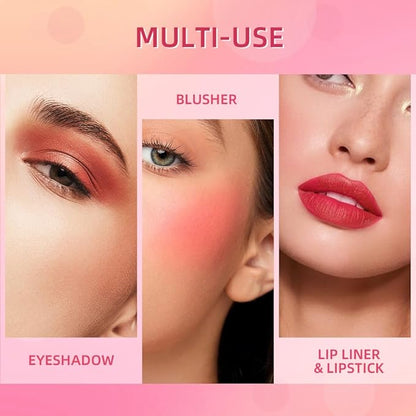 2-in-1 Lip Crayon, lip liner, Lip Liner Pencil, Slim Lip Pencil, Beauty Lip Gloss, Super Professional Tip Matte Lipstick (#7)