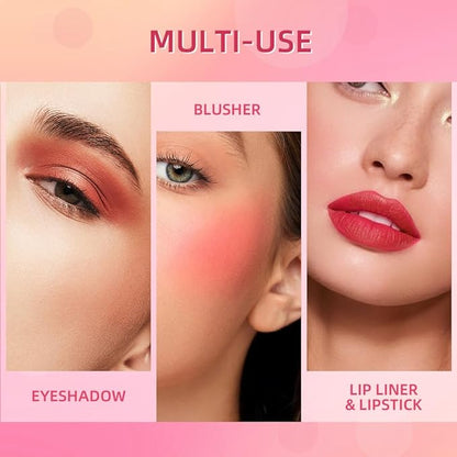 2-in-1 Lip Crayon, lip liner, Lip Liner Pencil, Slim Lip Pencil, Beauty Lip Gloss, Super Professional Tip Matte Lipstick (#10)