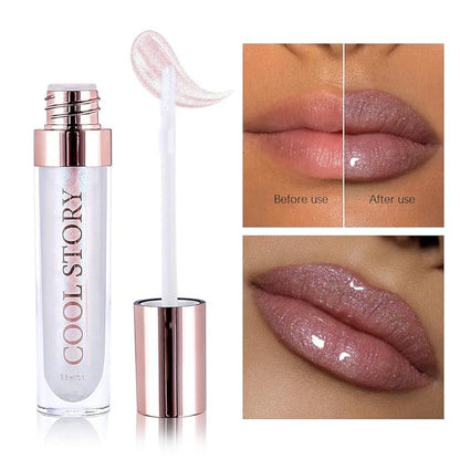 GECOMO Colorful Explosive Pearlescent Lip Gloss