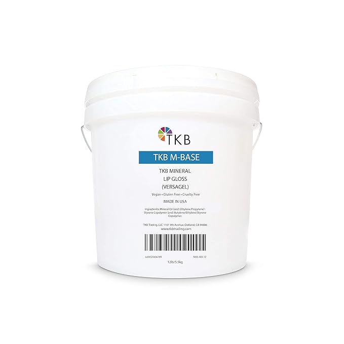 TKB Mineral Lip Gloss (M-Base) | 12lb