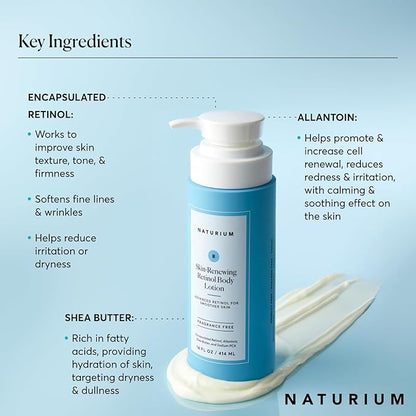 Naturium Skin-Renewing Retinol Body Lotion Jumbo,