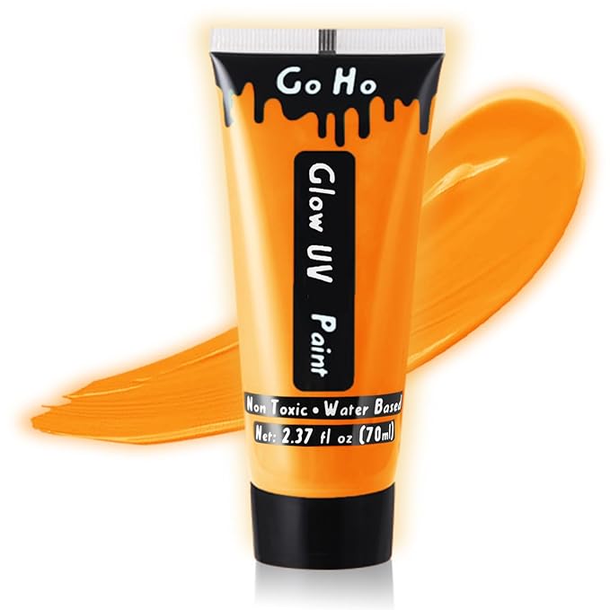 Go Ho Neon Gold Body Paint 2.37oz