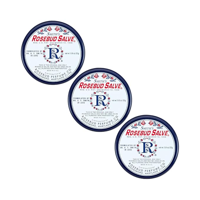 Smith's Rosebud Lip Balm Bulk- 3x0.5oz