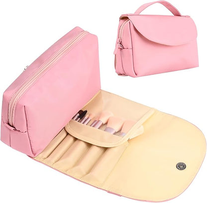 Ofak travel makeup bag with