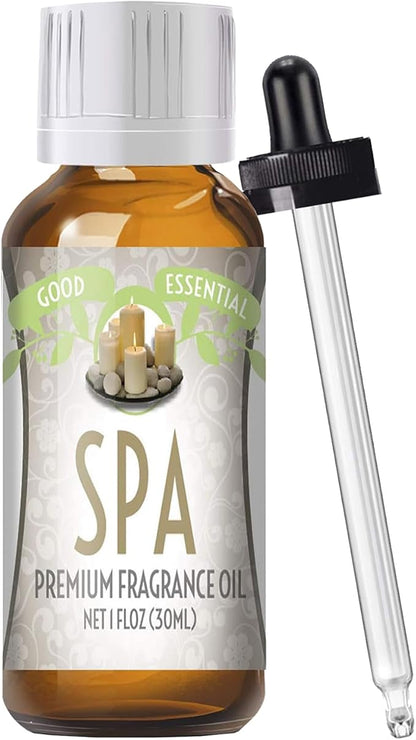 Good Essential Professional Spa Fragrance Oil, 30 ml - Spa Scented Diffuser Oil for Candles, Soaps, Home & Aromatherapy (1 fl oz)