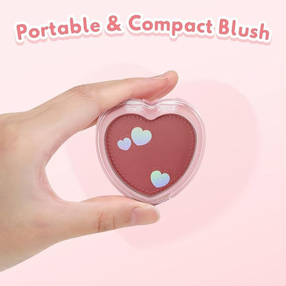 Boobeen Powder Blush Matte Pressed Blush Palette, Highly