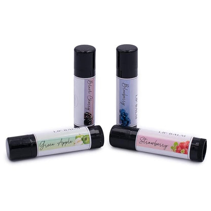 Lip Balm Sweet Fruits 4-Pack, Strawberry oz.,