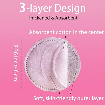 100 pack cotton pads, individually