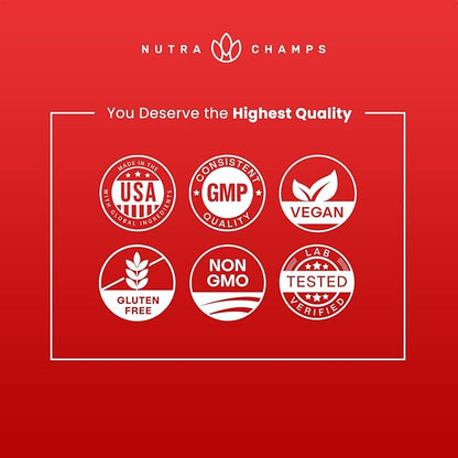 NutraChamps Vitamin B Complex for Kids, B1, B2, B3, B6, B7, B9 & Methyl B12, Kids B Complex Liquid Drops Supplement, Energy, Focus, Metabolism, Natural Berry, 120 Servings, 4 Month Supply