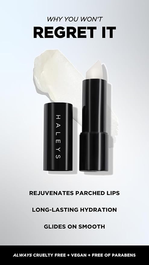 HALEYS Re-pair Nourishing Lip Balm, VEGAN Lips