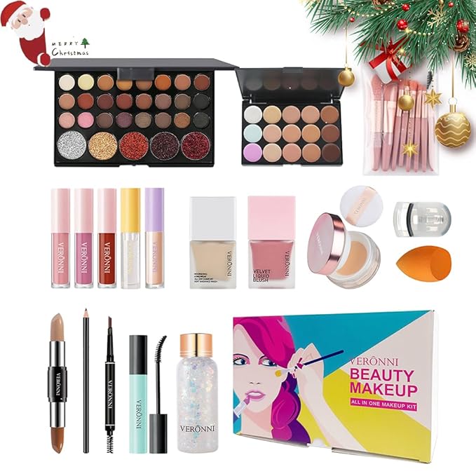 VERONNI All in One Makeup Kit,Eye Face Lips