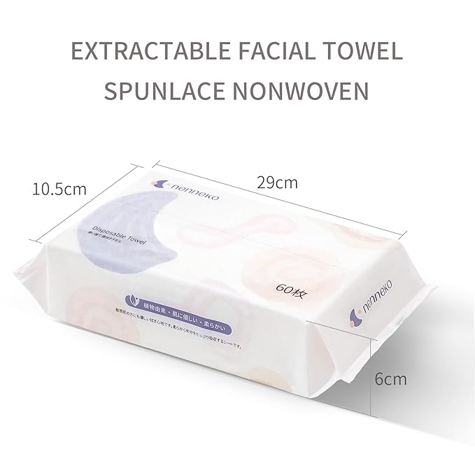 Disposable Face Towel XL Facial Wipes