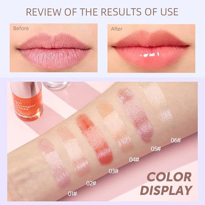 Plumping Lip Oil,Tinted for Lip Care